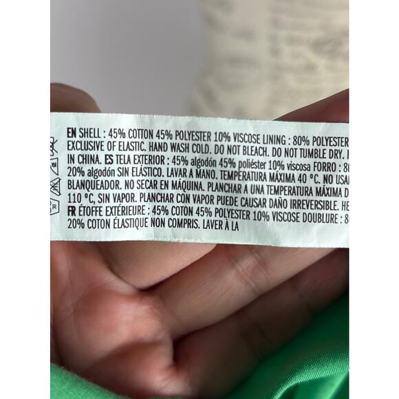 B1 English Factory Stripe Cutout Midi Dress M Romantic Cottagecore Picnic - Picture 7 of 7